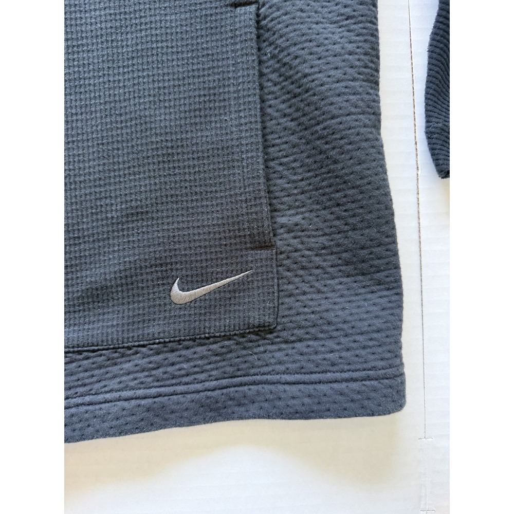 Nike Yoga Therma-Fit Fleece Top Jacket DQ6693-410 Sz: Large Black - Picture 3 of 11